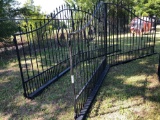 NEW ENTRANCE GATES, MOUNTING POST, 16 FOOT