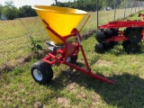 NEW PULL TYPE FERTILIZE/SEED SPREADER