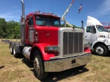 1998 peterbilt 378 daycab truck tractor, vin: 1xpfdr9x4wn457309, 835,146miles, 10speed, 12kfront,