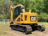 2009 CAT 314DL CR HYDRAULIC EXCAVATOR, SN BYJ00216, CAB AIR, 6991 HOURS, 36? CAT BUCKET, RUBBER