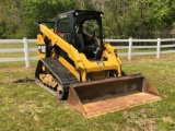 2013 CAT 289D MULTI TERRAIN LOADER, 2600 HOURS, OROPS, AUX HYDRAULICS, TWO SPEED