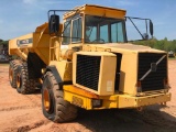 VOLVO A25C OFF ROAD TRUCK, SN 6308, ENCLOSED CAB, (MACHINE IS NON RUNNING, UNKNOWN CONDITION.