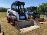 2014 BOBCAT S510 SKID STEER LOADER. OROPS, AUX HYDRAULICS. 66? SMOOTH EDGE BUCKET. 853 HOURS. S/N