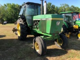 JOHN DEERE 4640 AG TRACTOR, 18.4R42 DUALS, ENCLOSED CAB, HEAT, A/C, 3PT HITCH, PTO, 794 HOURS, S/N