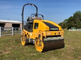 2012 VOLVO DD25 ASPHALT ROLLER, SN 650394, KUBOTA 3-CYLINDER DIESEL ENGINE, 102 HOURS