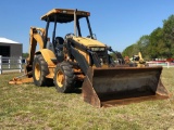 1998 CAT 416C LOADER BACKHOE, OROPS, 4X4, COUPLER, SMOOTH BUCKET, 22 INCH REAR TOOTH BUCKET, 1313
