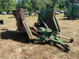 JOHN DEERE 1518 ROTARY MOWER, 15? DUAL BAT WING, 540 PTO, SOLID HD TAIL WHEELS, CHAIN GUARDS, (RIGHT