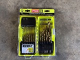 RYOBI 21PC TITANIUM COATED DRILL BIT SET