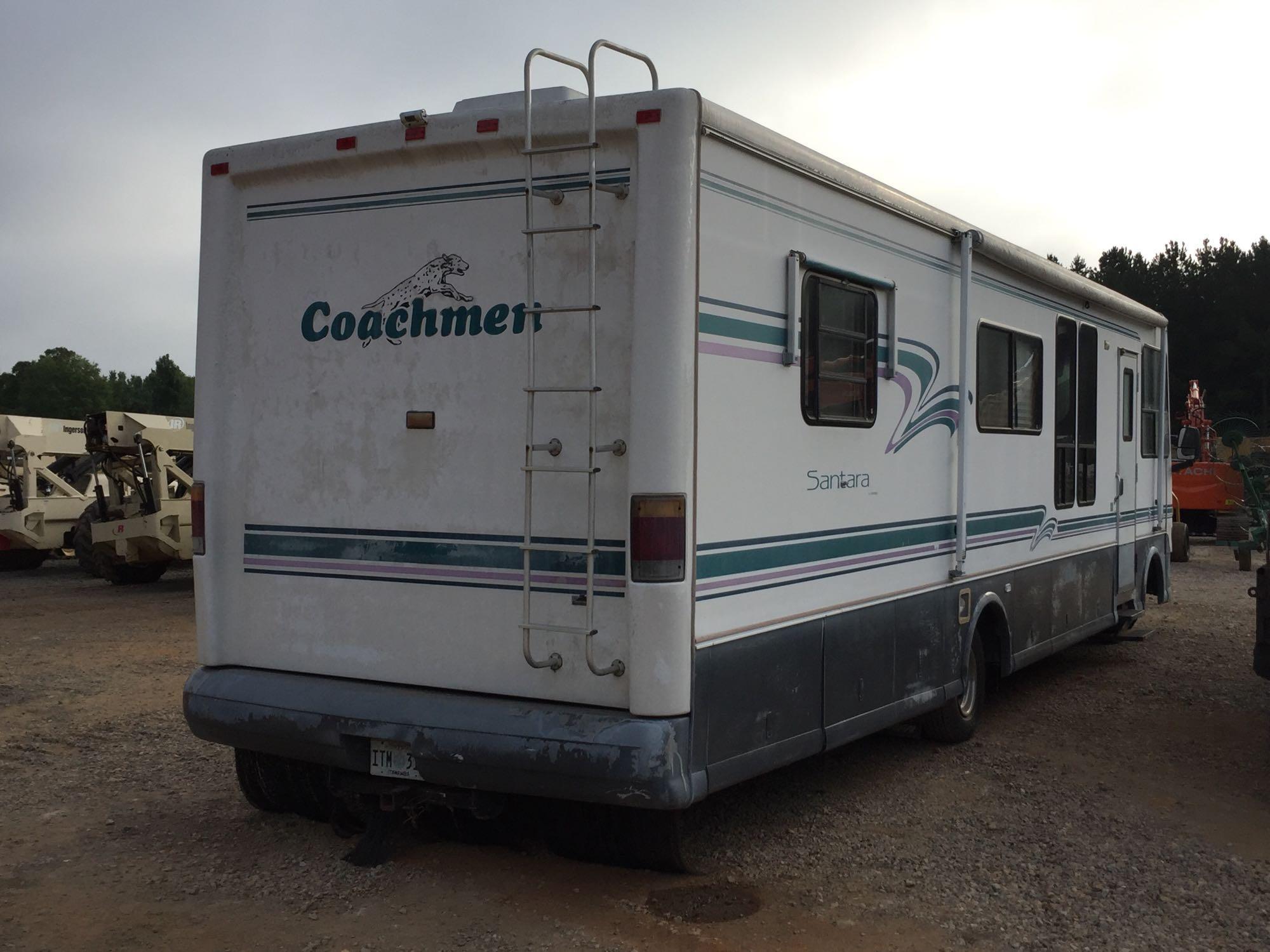 1995 COACHMEN SANTARA 350FL MOTORHOME, GAS | Proxibid 1995 COACHMEN SANTARA 350FL MOTORHOME, GAS | Proxibid