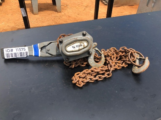 3/4 TON CHAIN HOIST