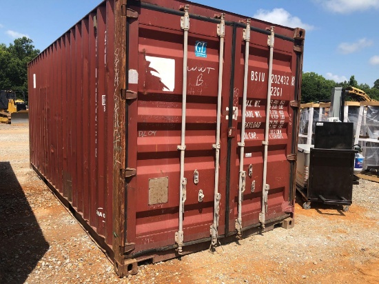 20? SHIPPING CONTAINER, RED