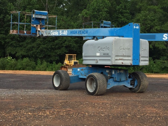 2006 GENIE S-40 BOOM LIFT, SN S4006-10595, 4WD, DEUTZ DIESEL ENGINE, 5064hrs, 40? REACH