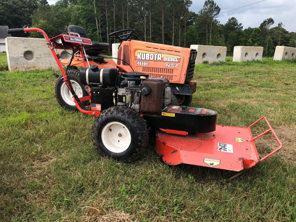 Dr All Terrain Mower Kawasaki Fc4v Gas Engine S N Atm179 Heavy Construction Equipment Light Equipment Support Landscape Commercial Lawncare Commercial Mowers Riding Mowers Online Auctions Proxibid