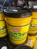 5 GALLONS OF UNIVERSAL HYDRAULIC FLUID