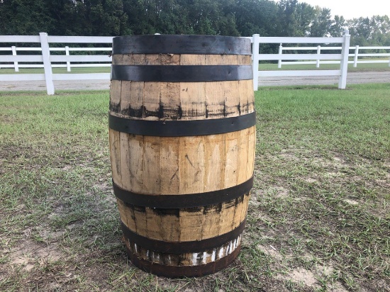 35 GALLON WHISKEY BARREL