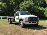 2006 FORD F-550 FLATBED TRUCK