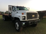 1997 CHEVY C8500 FLATBED TRUCK