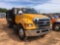 2005 FORD F650 FLATBED TRUCK