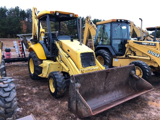 NEW HOLLAND LB75B LOADER BACKHOE