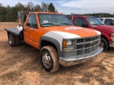 2000 CHEVY 3500HD FLATBED TRUCK