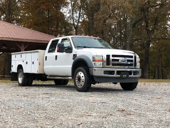 2009 FORD F550 SERVICE TRUCK