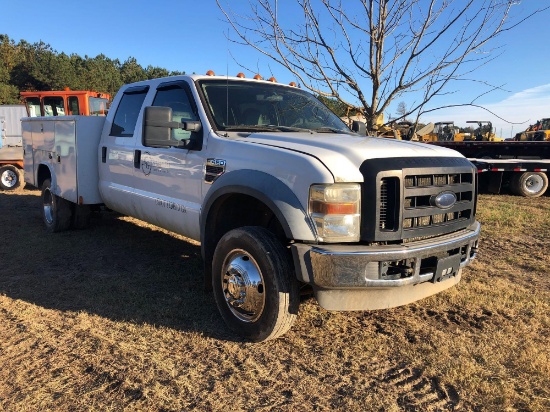 2008 FORD F-450 SUPER DUTY DUALLY TRUCK