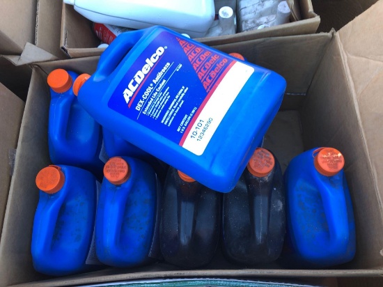 10, 1 GALLON JUGS OF AC DELCO ANTIFREEZE