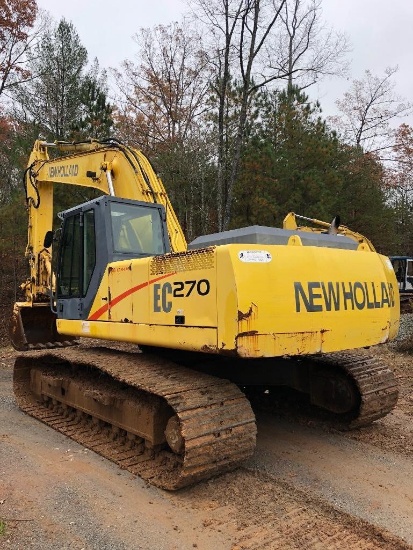 NEW HOLLAND EC270LC HYDRAULIC EXCAVATOR