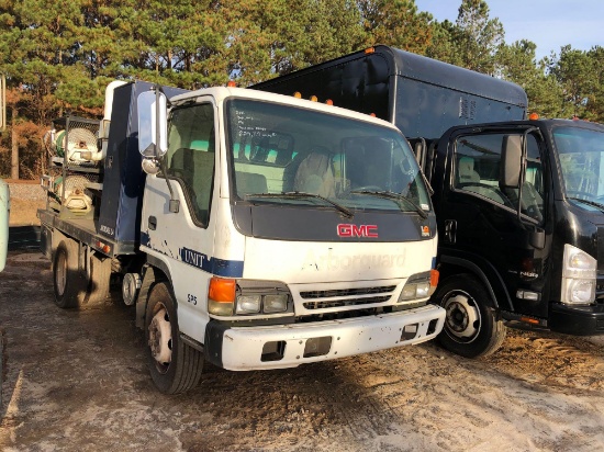 2001 GMC FLAT BED TRUCK