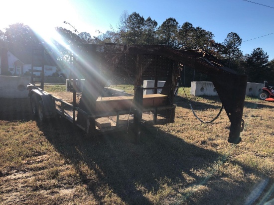 UCKSKIN 16' GOOSENECK TRAILER