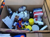 BOX OF MISC HAND CLEANER, FOAM CLEANER, ETC