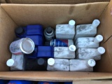 MISC BOX OF OIL AND LUBRICANT