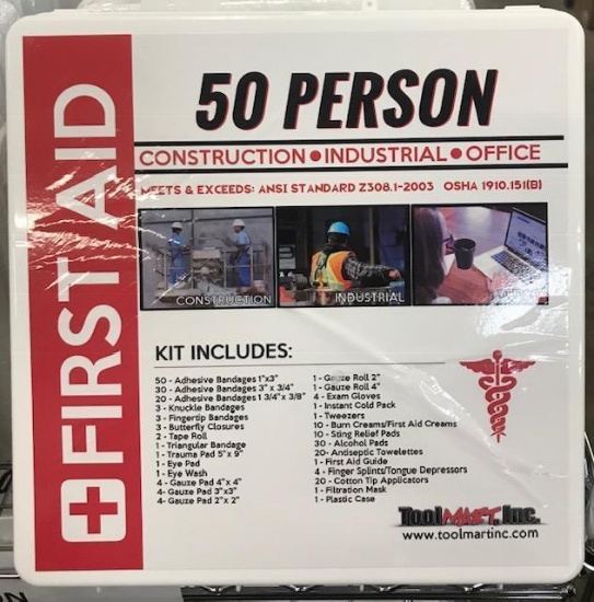 50 PERSON 1ST AID KIT