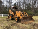 CASE 580K LOADER BACKHOE