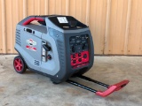 NEW/UNUSED BRIGGS AND STRATTON P3000 PORTABLE INVERTER GENERATOR, 120V, PULL START, 21.7 AC AMPS, 30