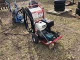 EX-CELL HIGH PERFORMANCE 3200 PSI PORTABLE PRESSURE WASHER, HONDA 11 HP, HOSE, WAND