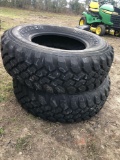 (2) MAXXIS MUDDER TIRES 265/75/16