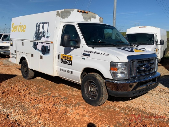 2009 FORD E350 SERVICE VAN