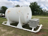 APPROX. 2500 GALLON FUEL TANK