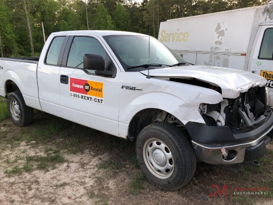2012 FORD F-150 XL 4X4 ***FRONT-END DAMAGE***