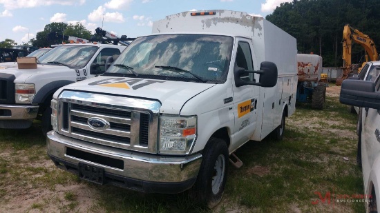 2009 FORD E-350 XL SUPER DUTY SERVICE VAN