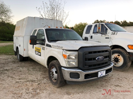 2013 FORD F-350 XL SUPER DUTY SERVICE TRUCK
