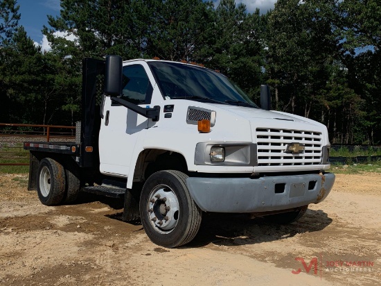 2005 CHEVY C4500 FLATBED TRUCK
