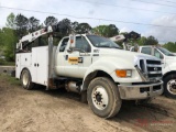 2008 FORD F-750 XLT SUPER DUTY SERVICE TRUCK