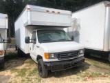 2006 FORD E-450 BOX VAN