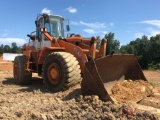 1999 HALLA HA380E RUBBER TIRE LOADER