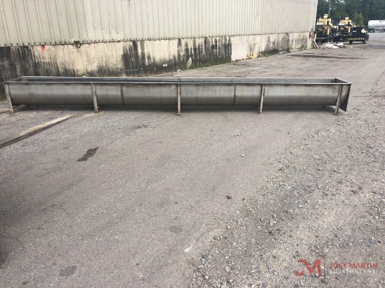 STAINLESS STEEL TROUGH