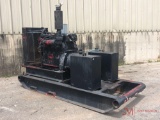 SKID MOUNTED DETROIT DIESEL ENGINE