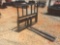 NEW SKID STEER HEAVY DUTY PALLET FORKS