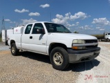 2002 CHEVY 1500 4X4 TRUCK